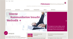 Desktop Screenshot of interne-kommunikation.info